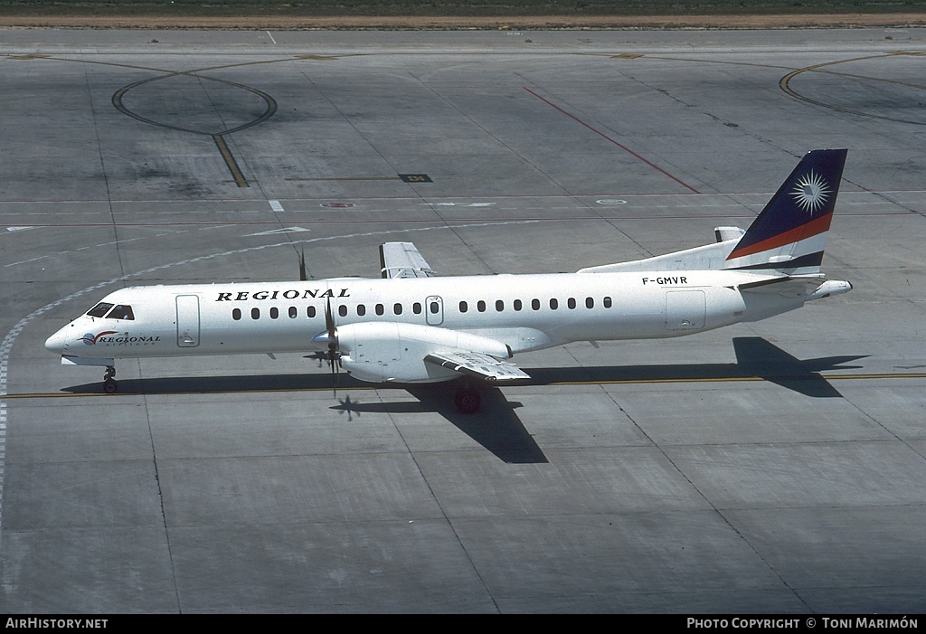 Aircraft Photo of F-GMVR | Saab 2000 | Régional Airlines | AirHistory.net #98272