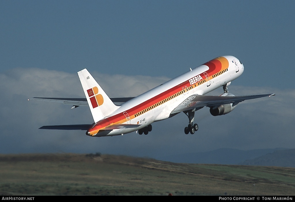 Aircraft Photo of EC-HIS | Boeing 757-256 | Iberia | AirHistory.net #98275