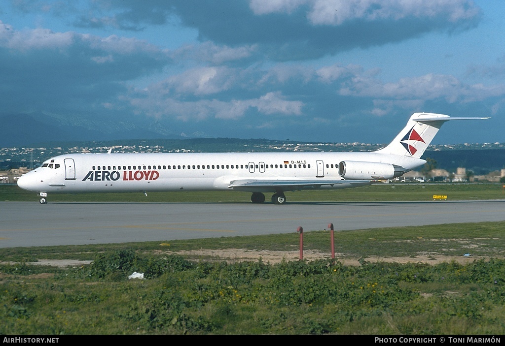 Aircraft Photo of D-ALLS | McDonnell Douglas MD-82 (DC-9-82) | Aero Lloyd | AirHistory.net #98276