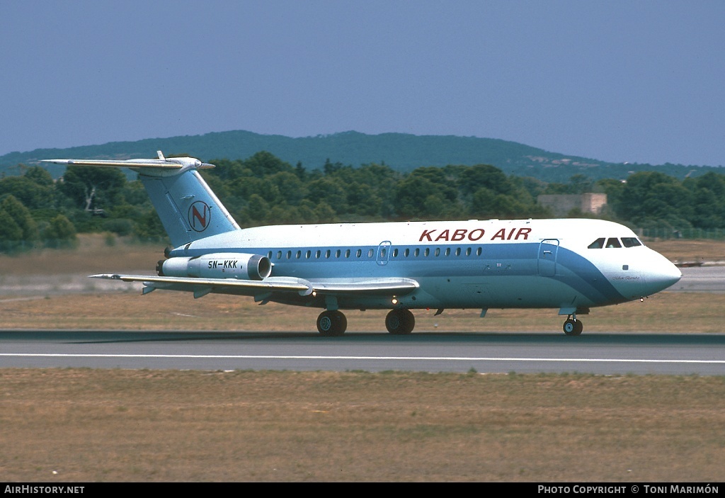Aircraft Photo of 5N-KKK | BAC 111-423ET One-Eleven | Kabo Air | AirHistory.net #98284
