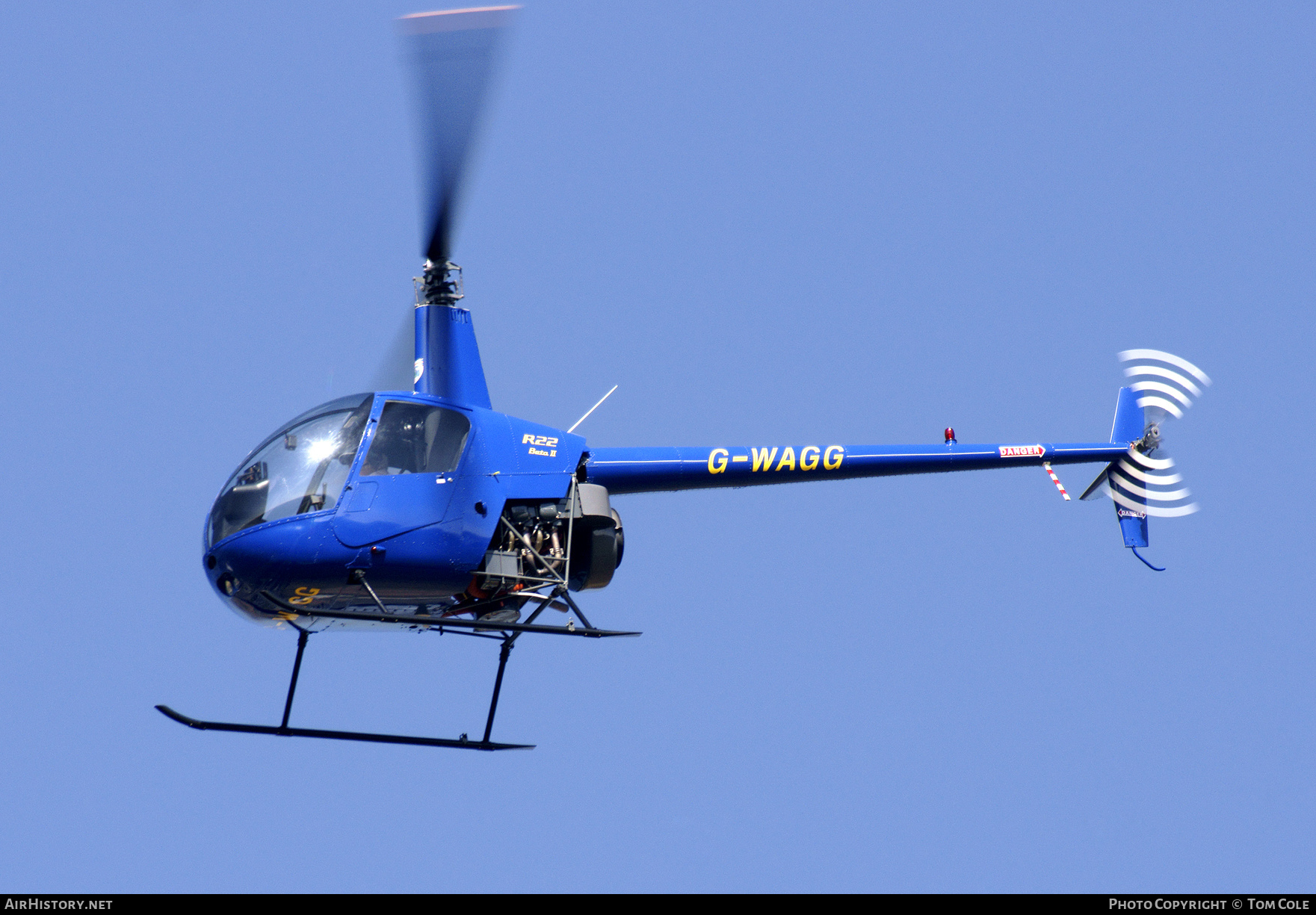 Aircraft Photo of G-WAGG | Robinson R-22 Beta II | AirHistory.net #98331