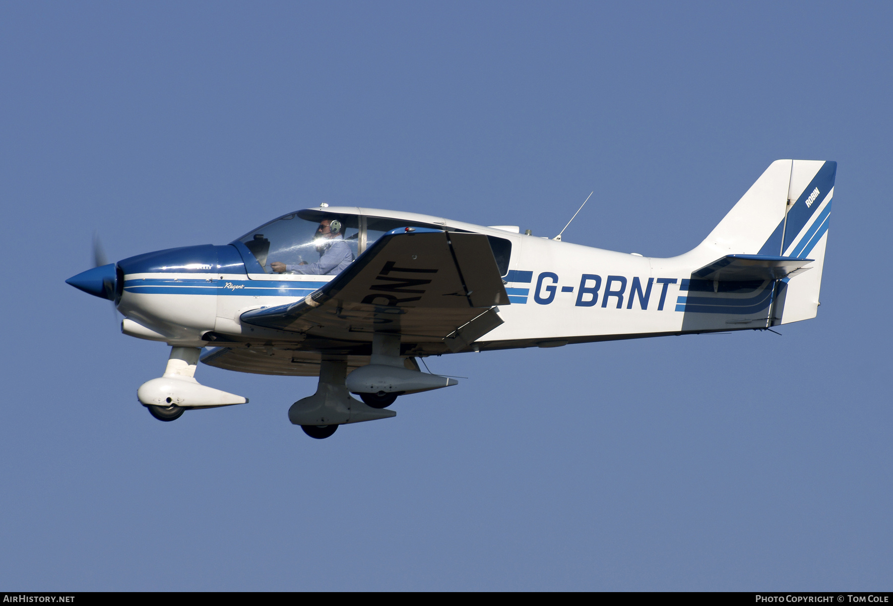 Aircraft Photo of G-BRNT | Robin DR-400-180 Regent | AirHistory.net #98337