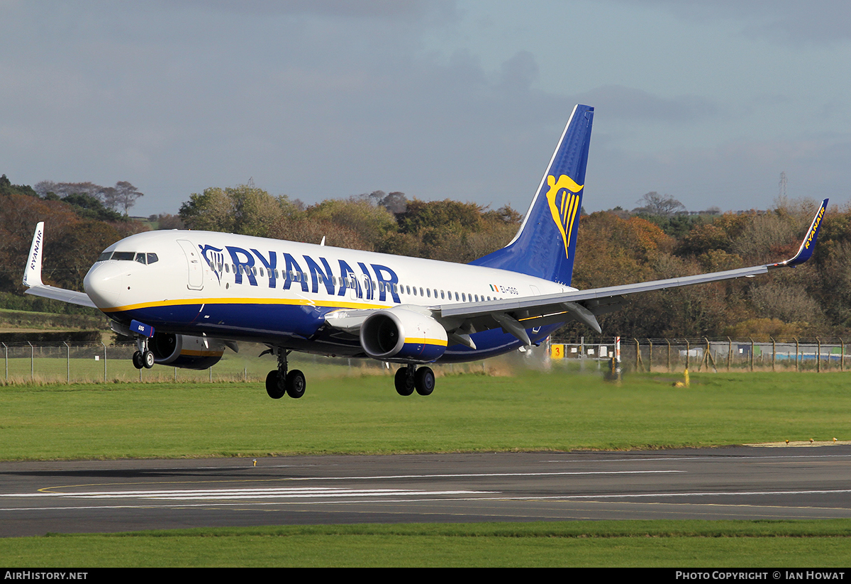 Aircraft Photo of EI-GSG | Boeing 737-800 | Ryanair | AirHistory.net #98343