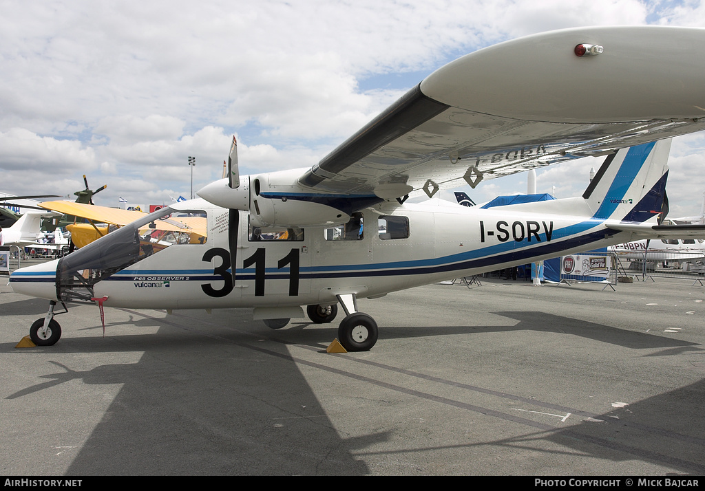 Aircraft Photo of I-SORV | Vulcanair P-68 Observer 2 | Vulcan Air | AirHistory.net #98351