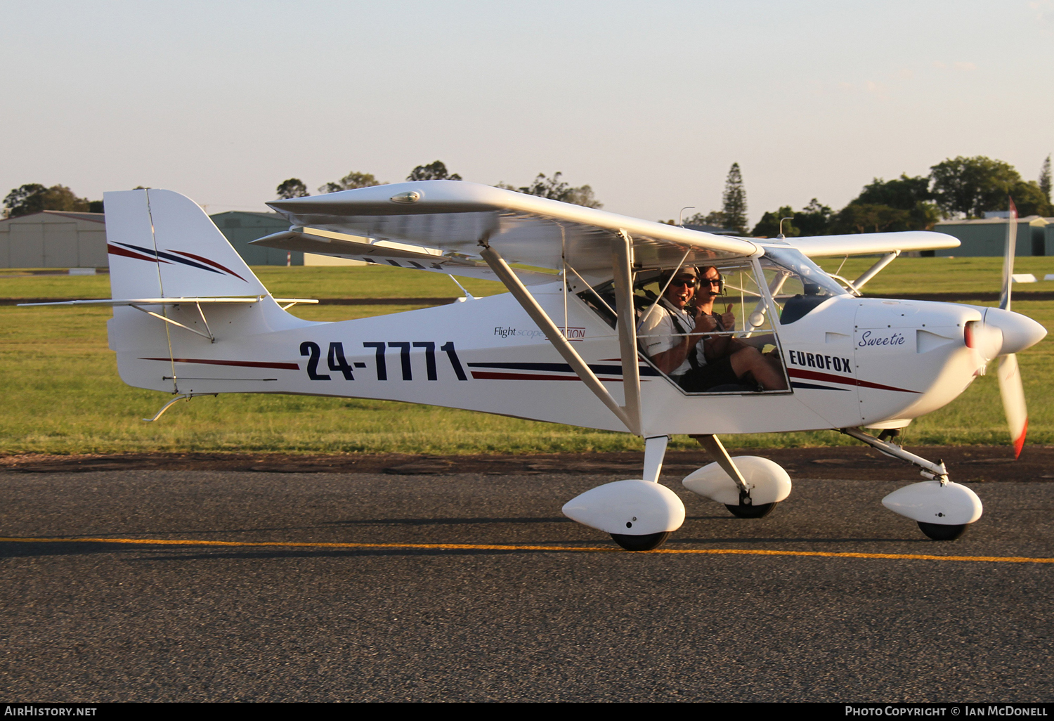 Aircraft Photo of 24-7771 | Aeropro Eurofox 3K Trigear 100 | Flight Scope Aviation | AirHistory.net