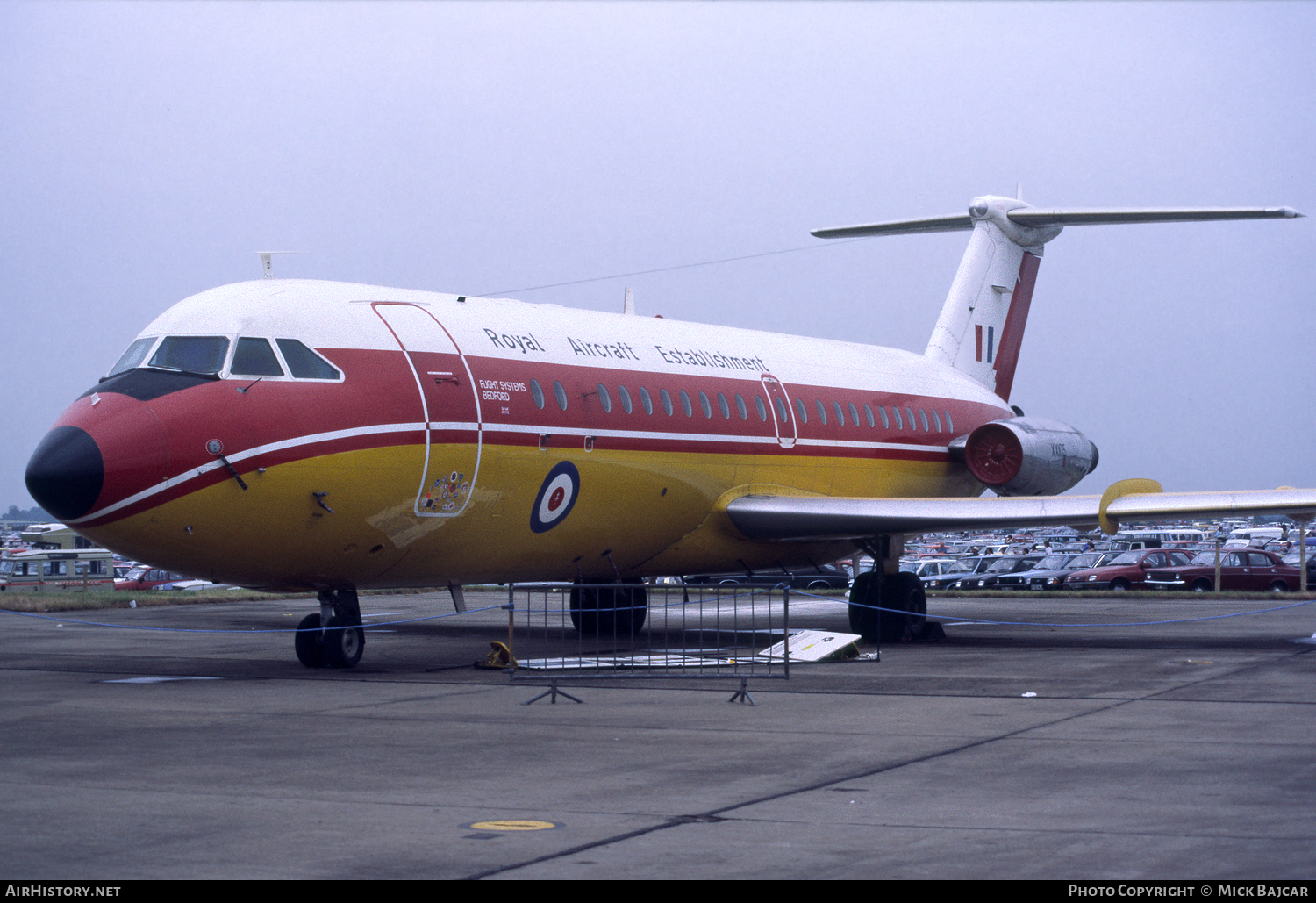 Aircraft Photo of XX105 | BAC 111-201AC One-Eleven | UK - Air Force | AirHistory.net #98392
