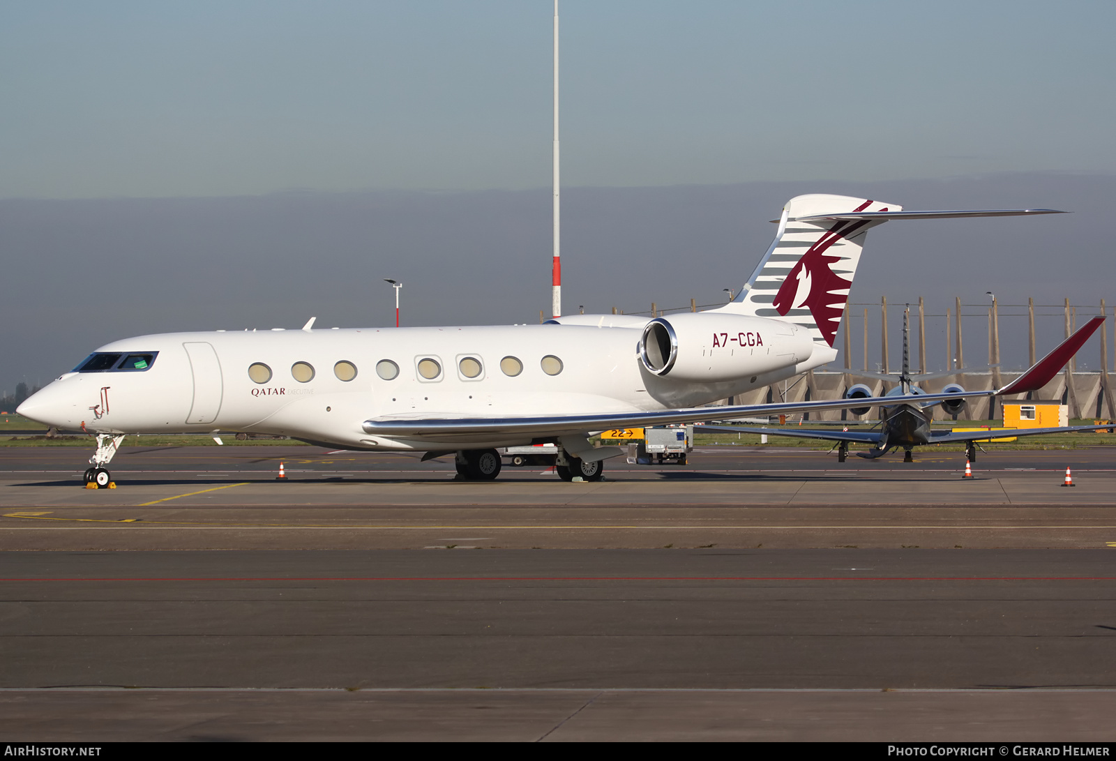 Aircraft Photo of A7-CGA | Gulfstream Aerospace G650ER (G-VI) | Qatar Executive | AirHistory.net #98403