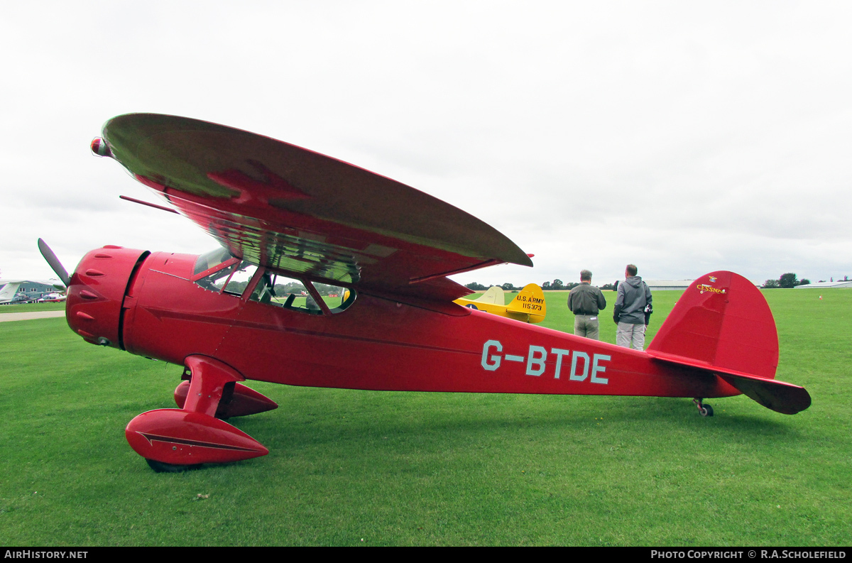 Aircraft Photo of G-BTDE | Cessna C-165 Airmaster | AirHistory.net #98404