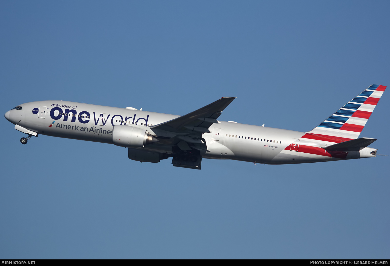 Aircraft Photo of N791AN | Boeing 777-223/ER | American Airlines | AirHistory.net #98427