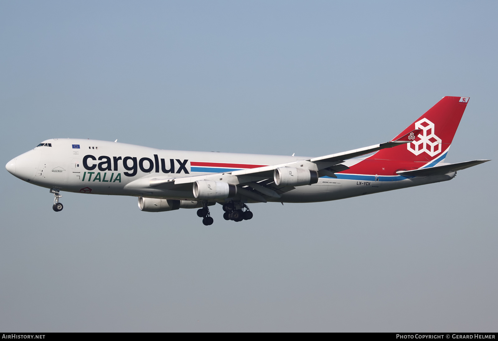 Aircraft Photo of LX-YCV | Boeing 747-4R7F/SCD | Cargolux Italia | AirHistory.net #98432