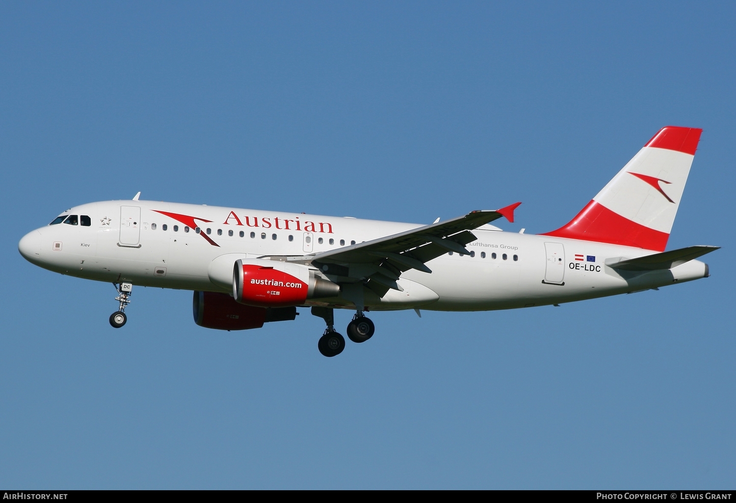 Aircraft Photo of OE-LDC | Airbus A319-112 | Austrian Airlines | AirHistory.net #98436