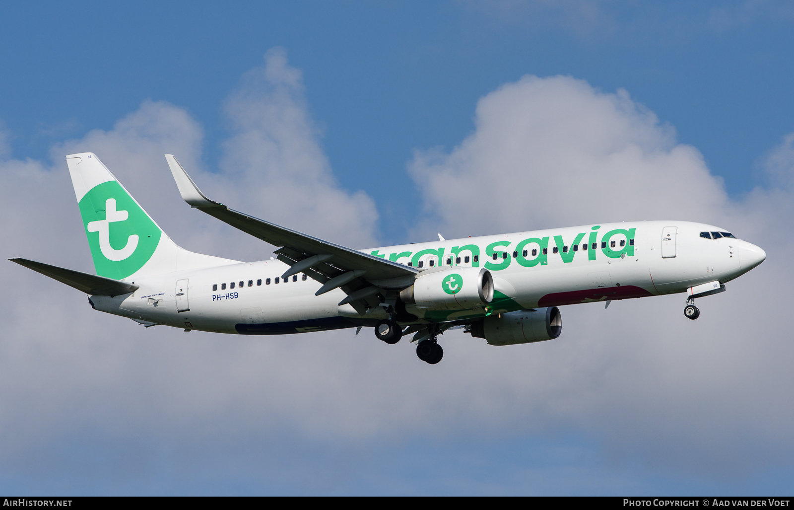 Aircraft Photo of PH-HSB | Boeing 737-8K2 | Transavia | AirHistory.net #98443