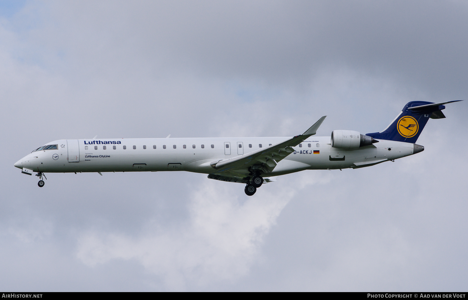 Aircraft Photo of D-ACKJ | Bombardier CRJ-900LR (CL-600-2D24) | Lufthansa | AirHistory.net #98446