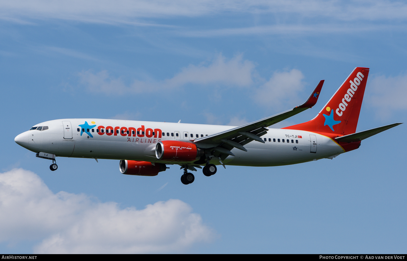 Aircraft Photo of TC-TJI | Boeing 737-8S3 | Corendon Airlines | AirHistory.net #98455