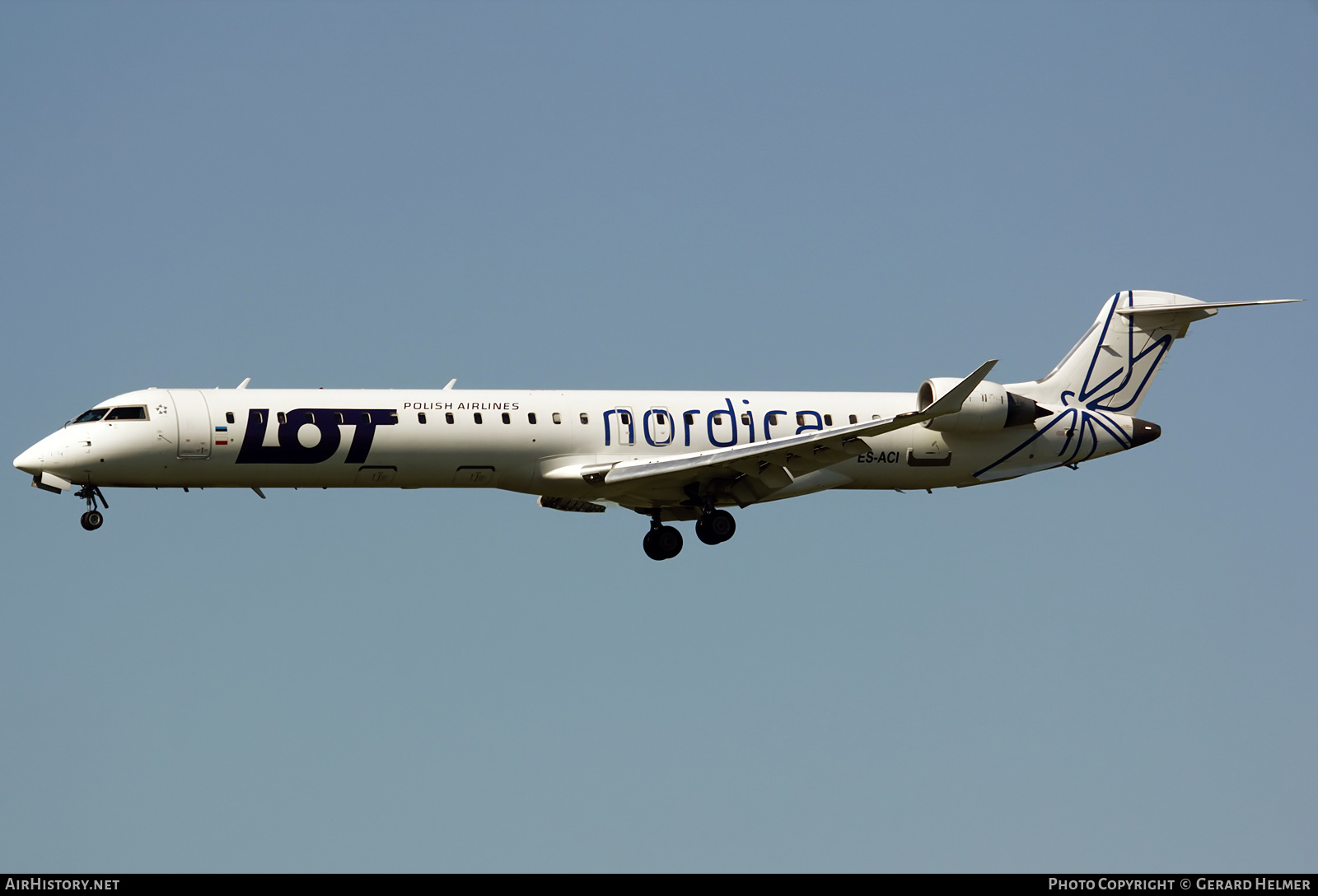 Aircraft Photo of ES-ACI | Bombardier CRJ-900ER (CL-600-2D24) | Nordica | AirHistory.net #98456
