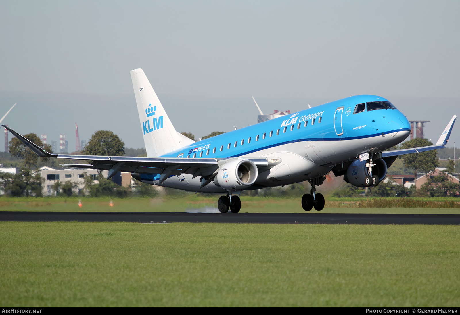 Aircraft Photo of PH-EXS | Embraer 175STD (ERJ-170-200STD) | KLM Cityhopper | AirHistory.net #98459