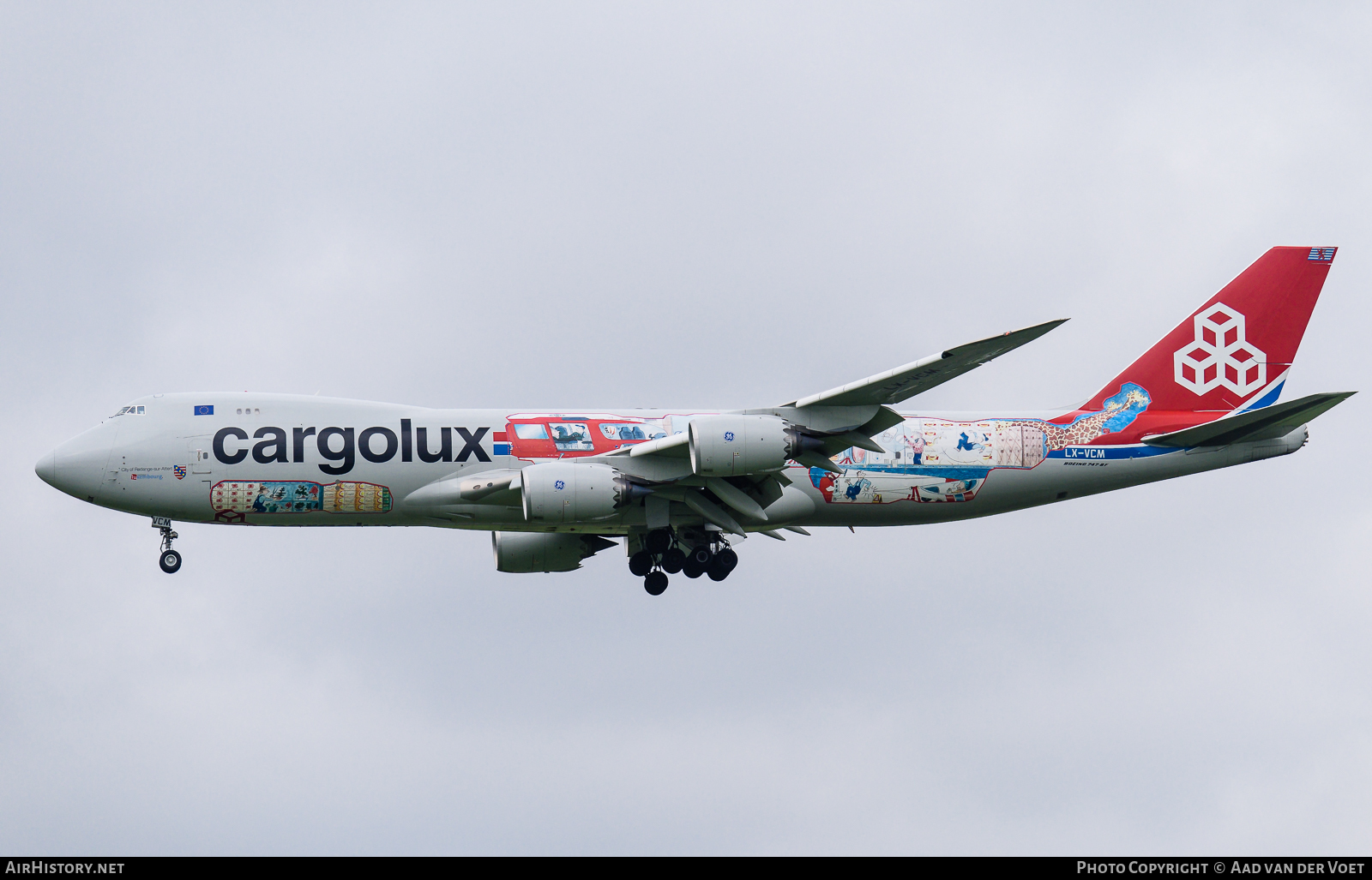 Aircraft Photo of LX-VCM | Boeing 747-8R7F/SCD | Cargolux | AirHistory.net #98463