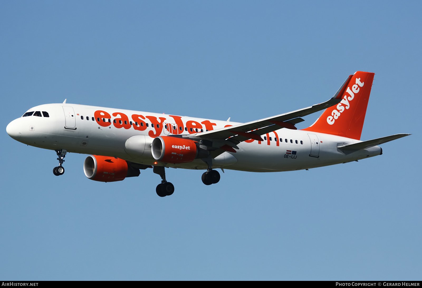Aircraft Photo of OE-IJJ | Airbus A320-214 | EasyJet | AirHistory.net #98464