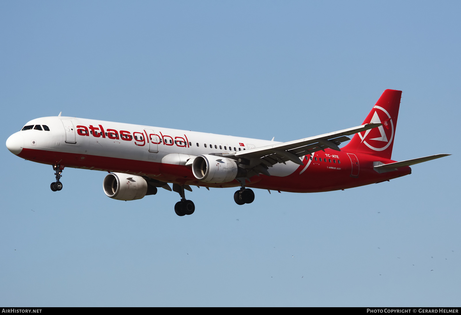 Aircraft Photo of TC-ATE | Airbus A321-211 | AtlasGlobal Airlines | AirHistory.net #98466