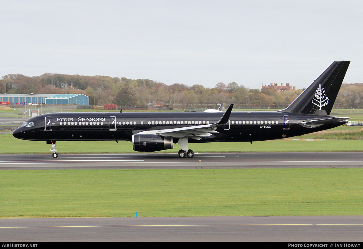 Aircraft Photo of G-TCSX | Boeing 757-2K2 | Four Seasons Hotels | AirHistory.net #98476