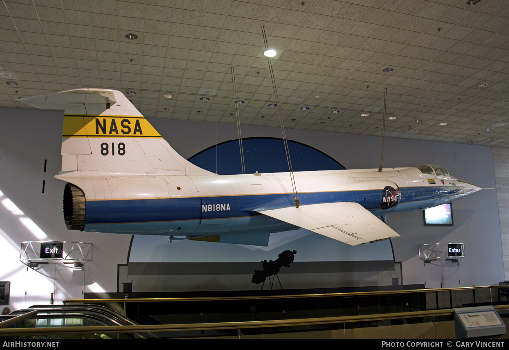 Aircraft Photo of N818NA / NASA 818 | Lockheed F-104A Starfighter | NASA - National Aeronautics and Space Administration | AirHistory.net #98487