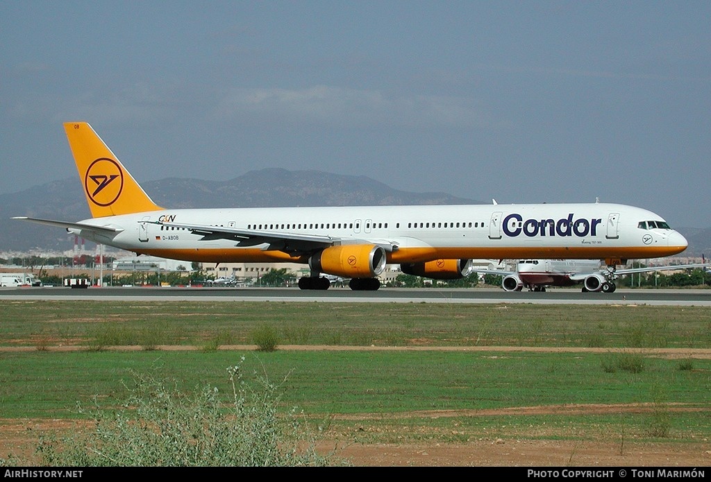 Aircraft Photo of D-ABOB | Boeing 757-330 | Condor Flugdienst | AirHistory.net #98494