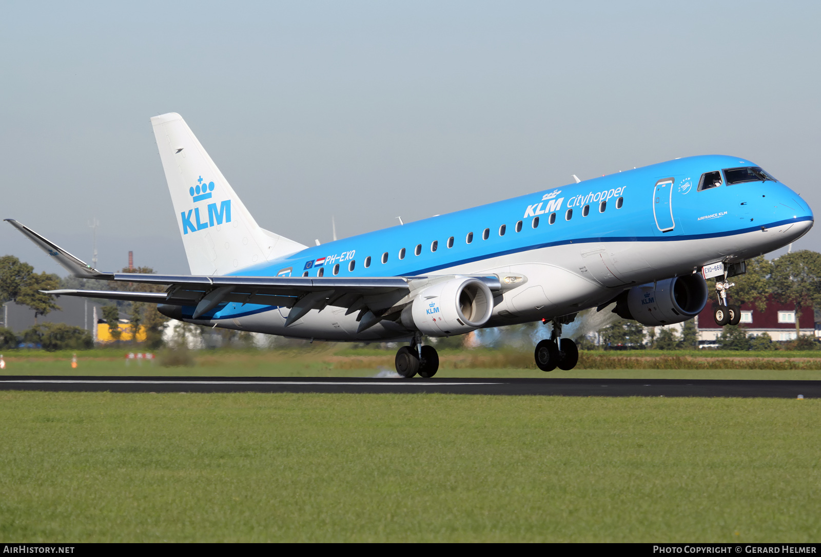 Aircraft Photo of PH-EXO | Embraer 175STD (ERJ-170-200STD) | KLM Cityhopper | AirHistory.net #98502