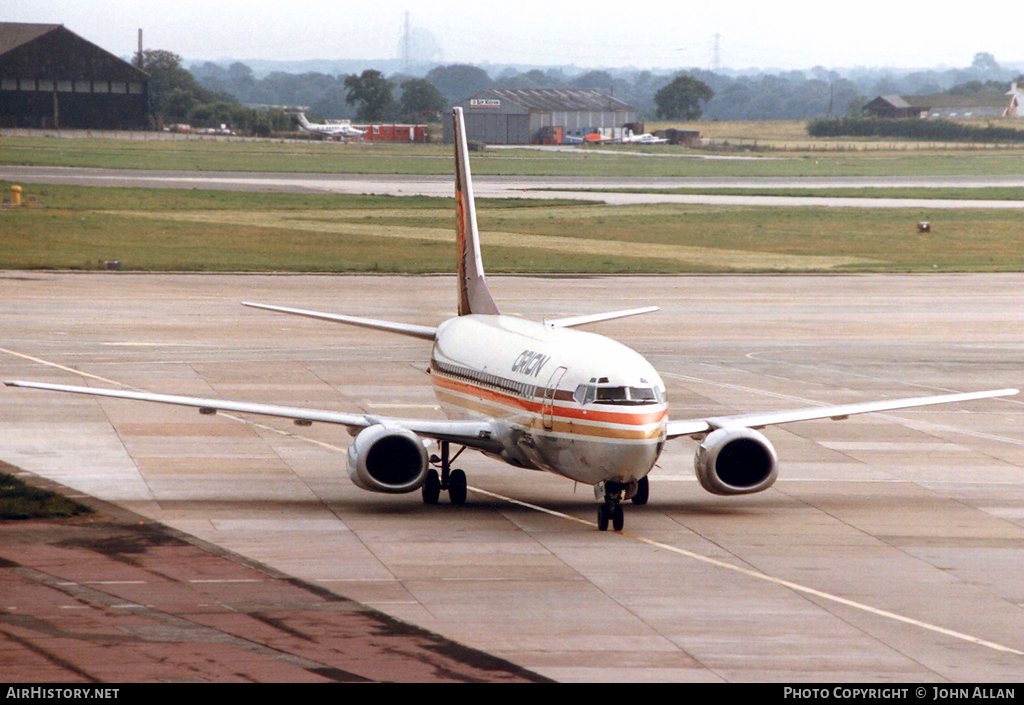 Aircraft Photo of G-BLKD | Boeing 737-3T5 | Orion Airways | AirHistory.net #98509