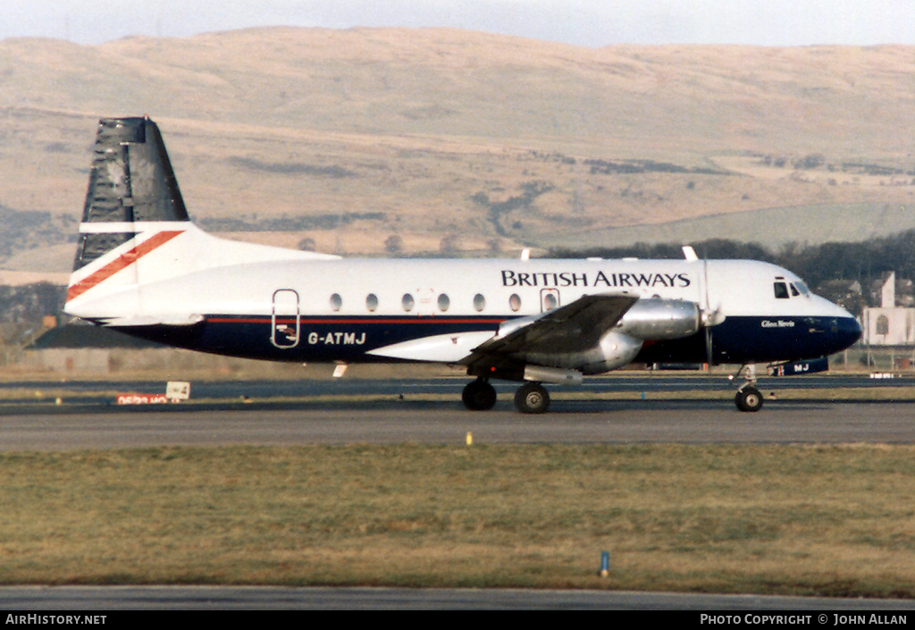 Aircraft Photo of G-ATMJ | Hawker Siddeley HS-748 Srs2A/225 | British Airways | AirHistory.net #98516