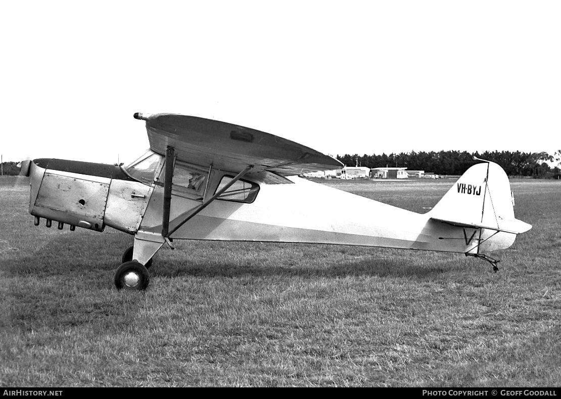 Aircraft Photo of VH-BYJ | Taylorcraft E Auster Mk3 | AirHistory.net #98518