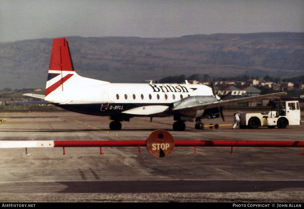 Aircraft Photo of G-BFLL | Hawker Siddeley HS-748 Srs2A/245 | British Airways | AirHistory.net #98534