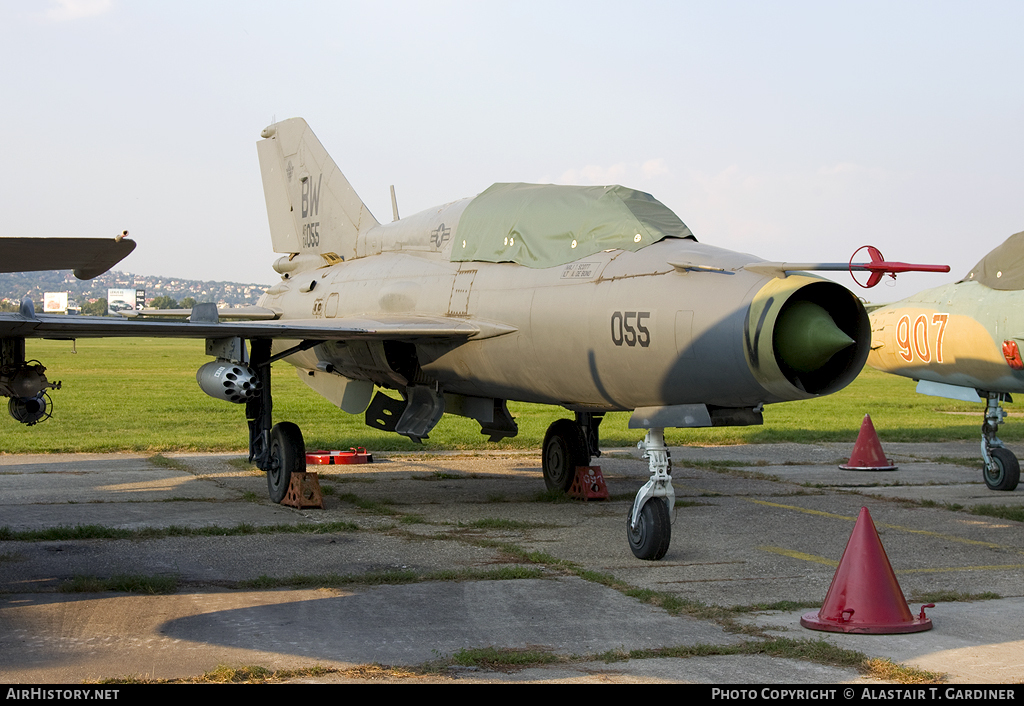 Aircraft Photo of 055 / AF04-055 | Mikoyan-Gurevich MiG-21UM | Hungary - Air Force | USA - Air Force | AirHistory.net #98552