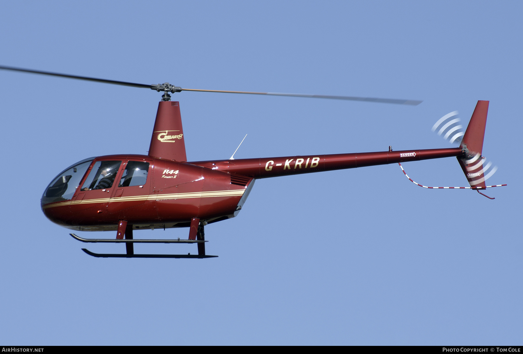 Aircraft Photo of G-KRIB | Robinson R-44 Raven II | Cribarth Helicopters | AirHistory.net #98556