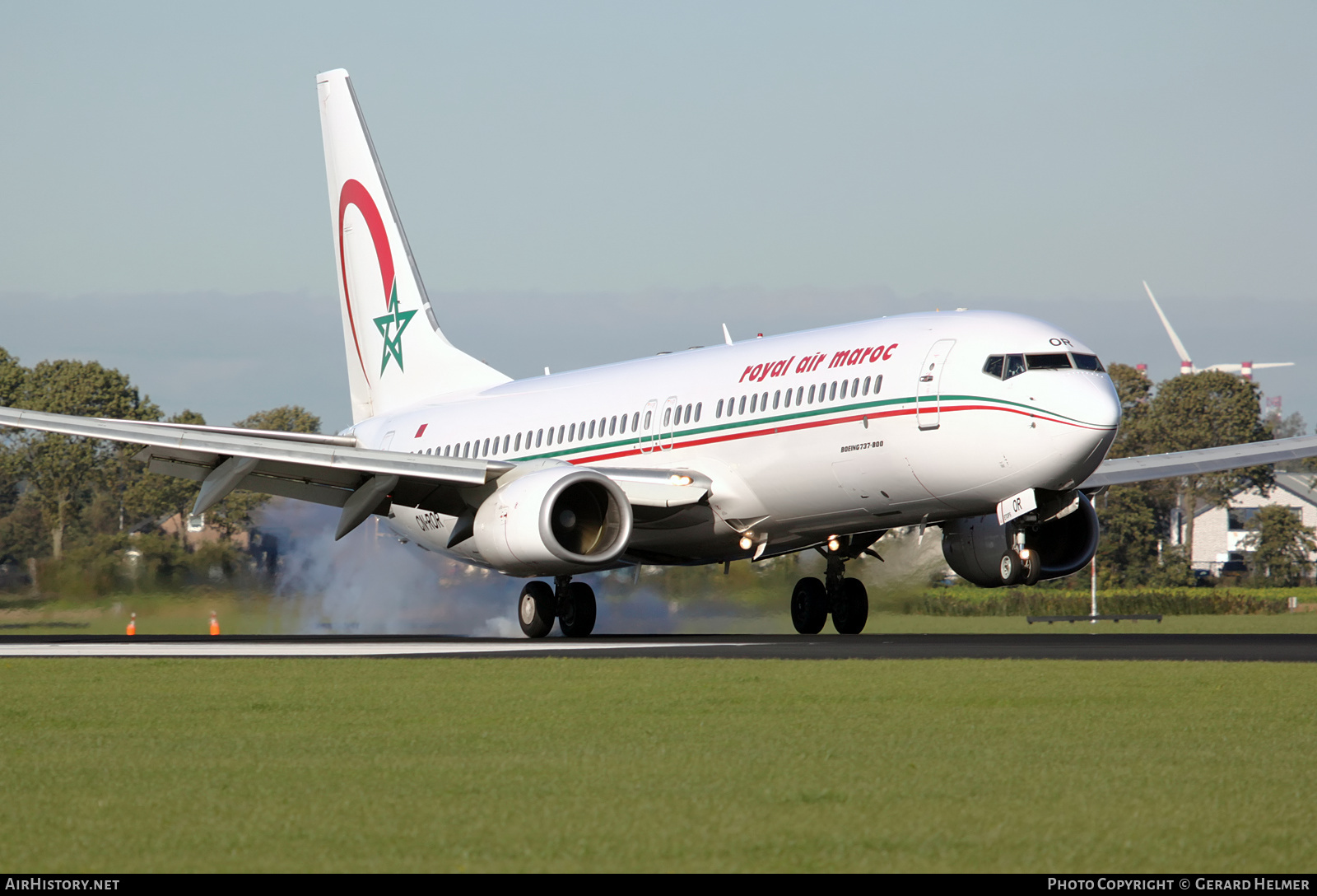 Aircraft Photo of CN-ROR | Boeing 737-8B6 | Royal Air Maroc - RAM | AirHistory.net #98576