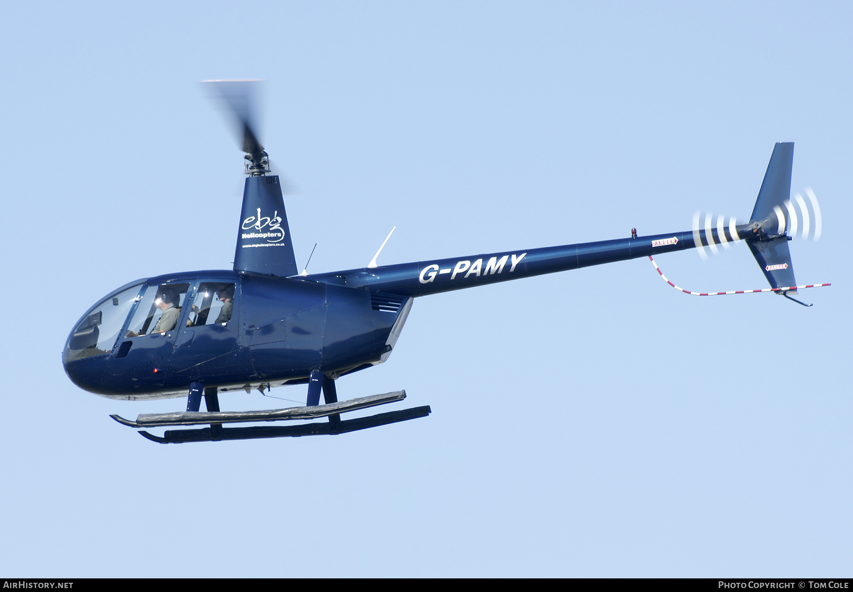 Aircraft Photo of G-PAMY | Robinson R-44 Raven II | EBG Helicopters | AirHistory.net #98579