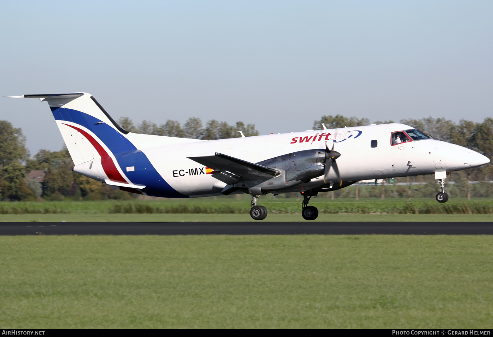 Aircraft Photo of EC-IMX | Embraer EMB-120(ERF) Brasilia | Swiftair | AirHistory.net #98580