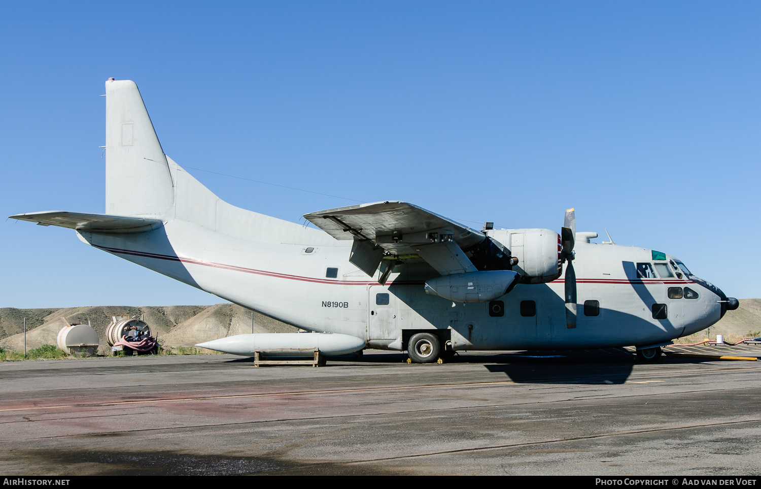 Aircraft Photo of N8190B | Fairchild C-123K Provider | AirHistory.net #98600