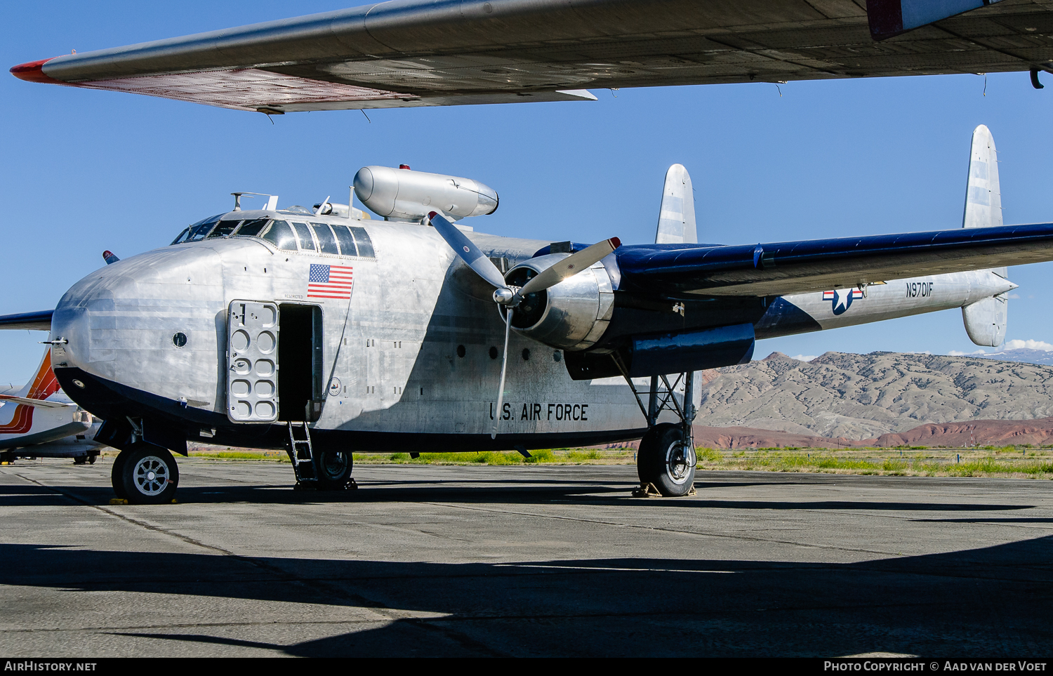 Aircraft Photo of N9701F | Steward-Davis Jet-Packet 3400A | USA - Air Force | AirHistory.net #98601