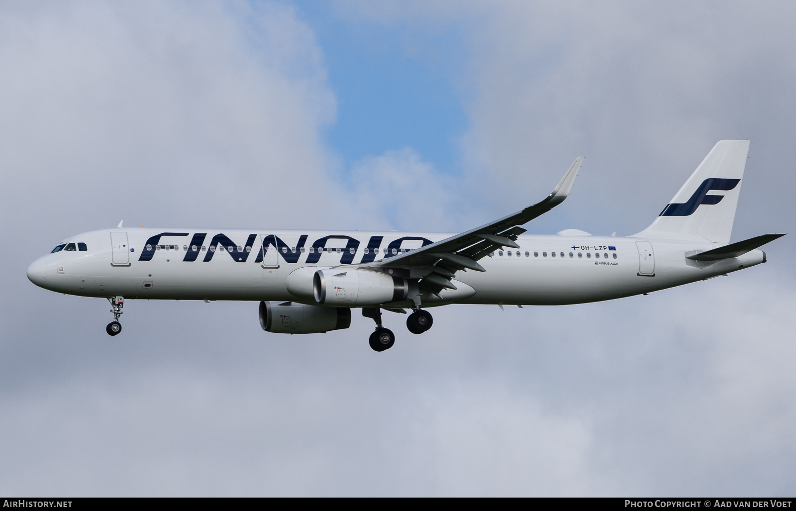 Aircraft Photo of OH-LZP | Airbus A321-231 | Finnair | AirHistory.net #98622