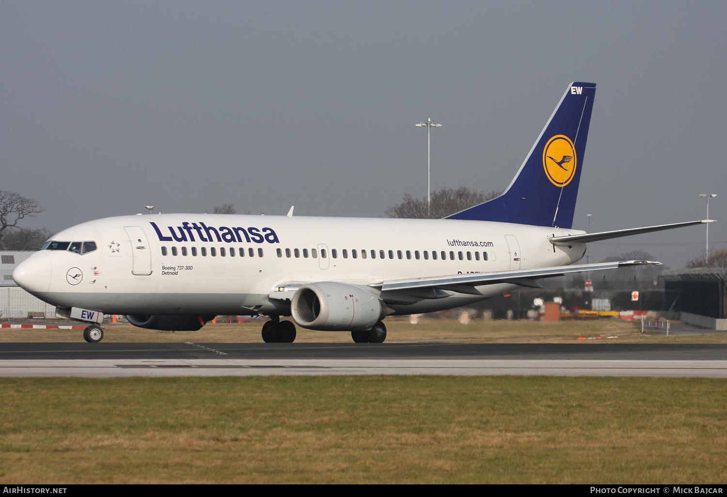 Aircraft Photo of D-ABEW | Boeing 737-330 | Lufthansa | AirHistory.net #98628