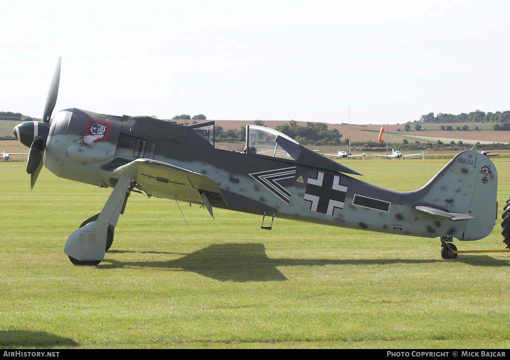 Aircraft Photo of G-FWAB / 980554 | Flug Werk FW-190A-8/N | Germany - Air Force | AirHistory.net #98630