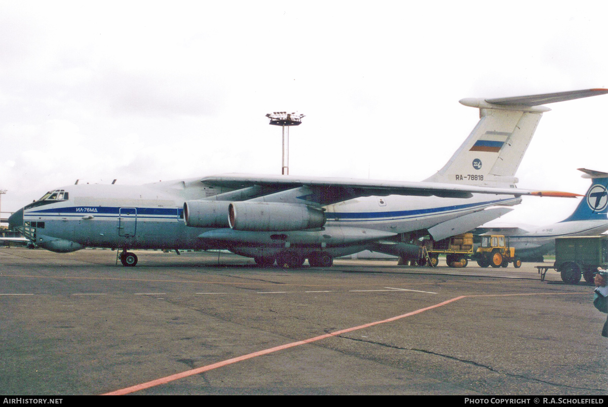Aircraft Photo of RA-78818 | Ilyushin Il-76MD | Russia - Air Force | AirHistory.net #98632
