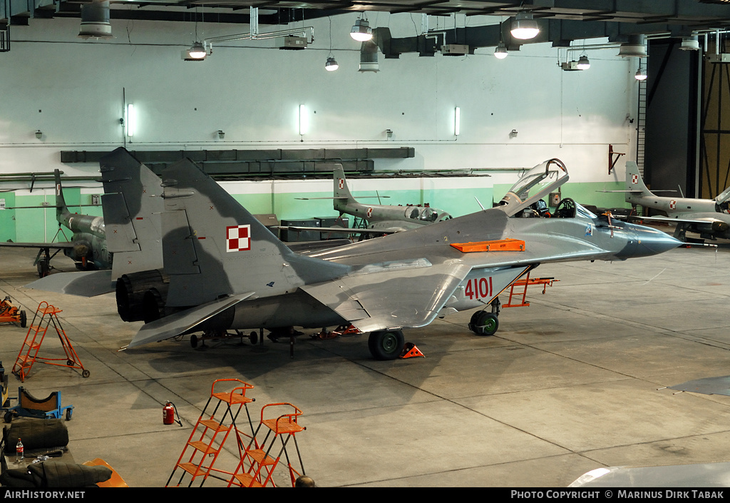 Aircraft Photo of 4101 | Mikoyan-Gurevich MiG-29G (9-12A) | Poland - Air Force | AirHistory.net #98651