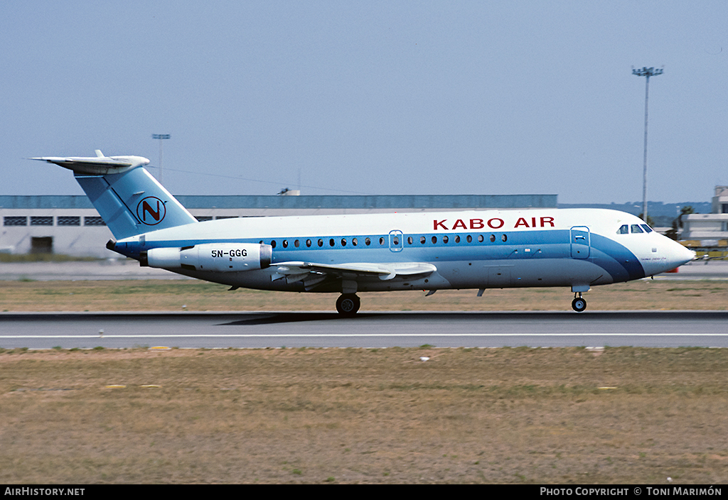 Aircraft Photo of 5N-GGG | BAC 111-414EG One-Eleven | Kabo Air | AirHistory.net #98653