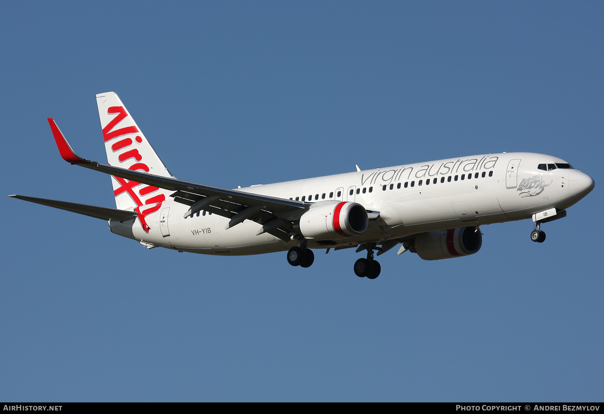Aircraft Photo of VH-YIB | Boeing 737-8FE | Virgin Australia Airlines | AirHistory.net #98671