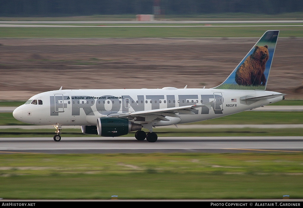 Aircraft Photo of N801FR | Airbus A318-111 | Frontier Airlines | AirHistory.net #98679