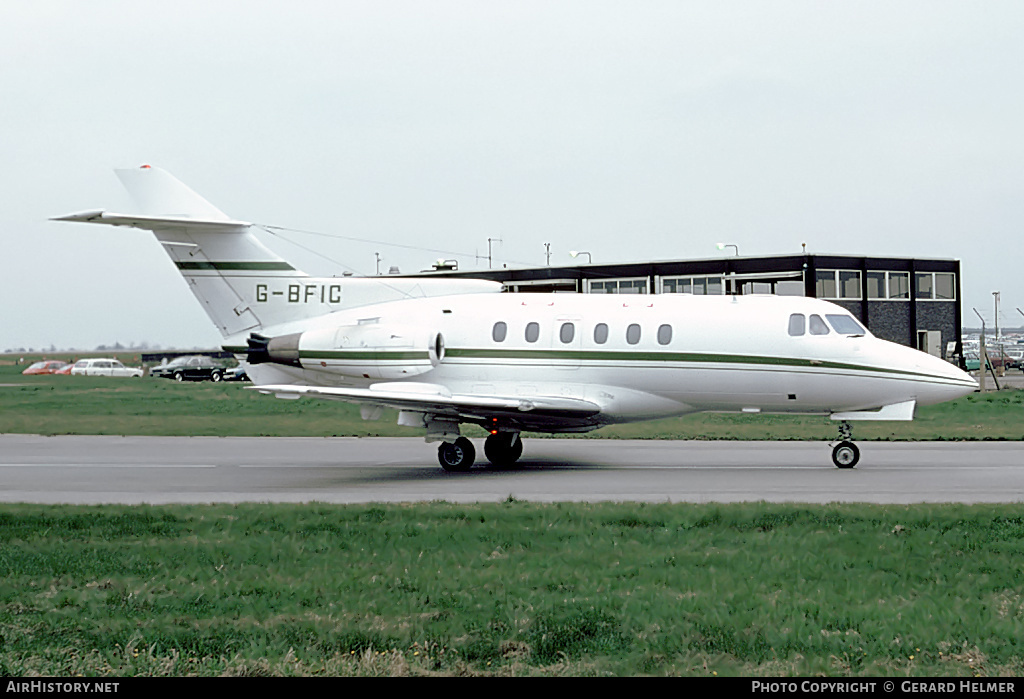 Aircraft Photo of G-BFIC | Hawker Siddeley HS-125-600B | AirHistory.net #98702
