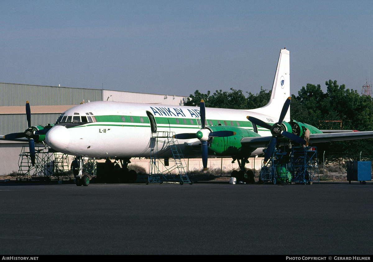 Aircraft Photo of EX-601 | Ilyushin Il-18E | Anikay Air | AirHistory.net #98704