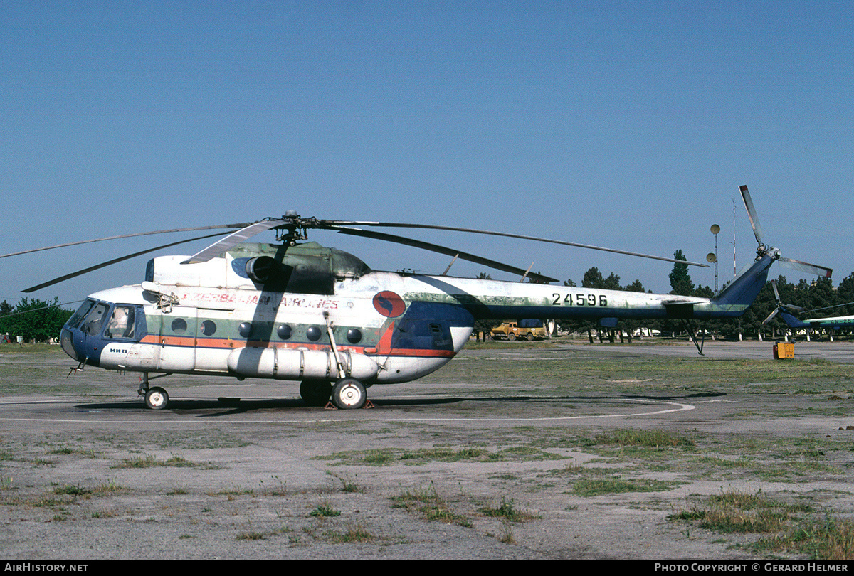 Aircraft Photo of 24596 | Mil Mi-8T | Azerbaijan Airlines - AZAL - AHY | AirHistory.net #98713