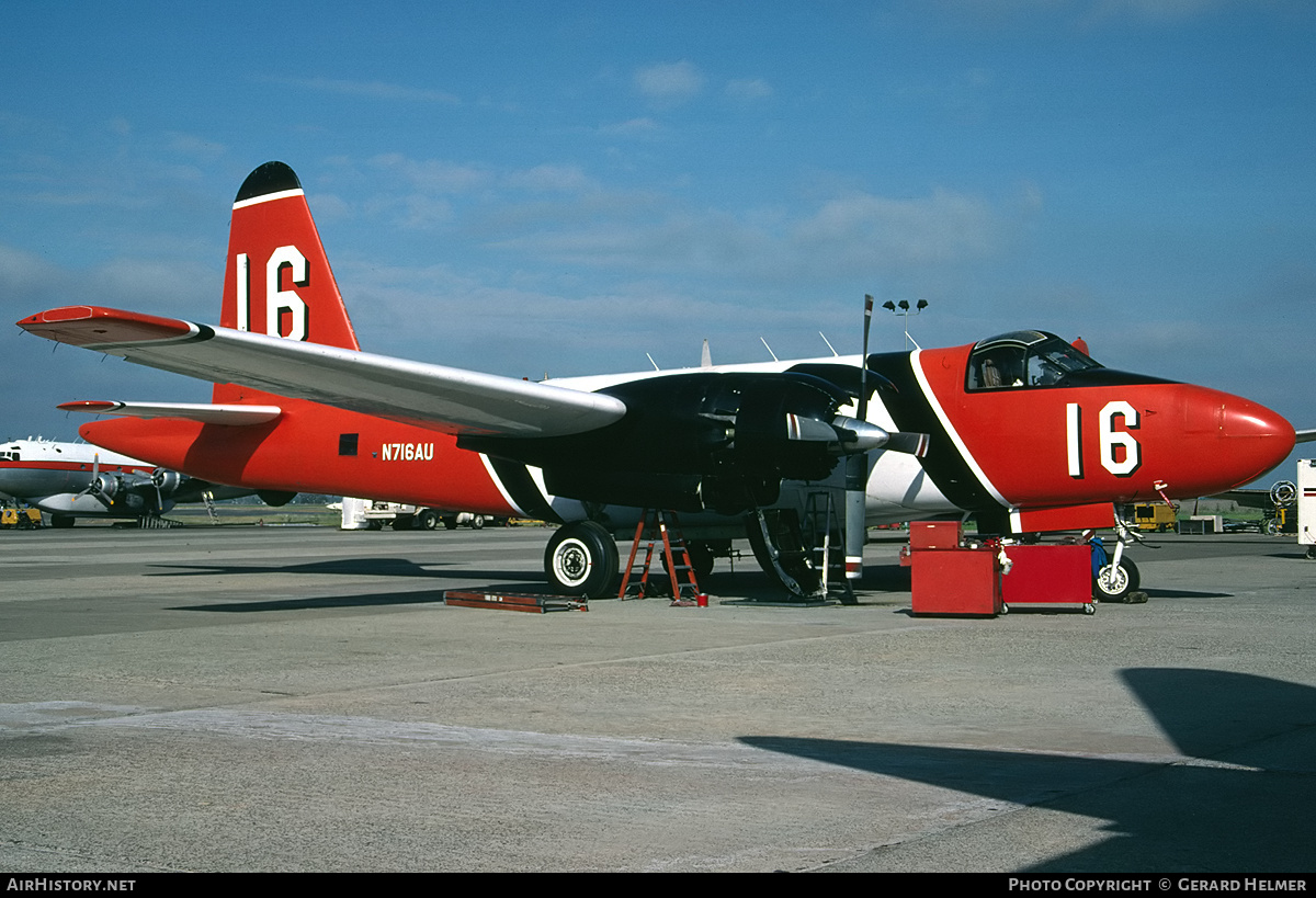 Aircraft Photo of N716AU | Lockheed P-2H/AT Neptune | Aero Union | AirHistory.net #98715